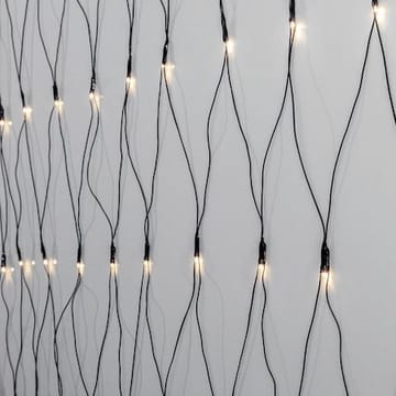 LED-ljusnät Jul Crispy Ice White 200x200 cm 160 ljus - Svart - Belysning - Dekorationsbelysning - Dekorationsbelysning utomhus - Ljusslinga utomhus