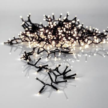 LED-ljusslinga Jul Crispy Ice White 16 m 800 ljus - Svart - Belysning - Dekorationsbelysning - Dekorationsbelysning utomhus - Ljusslinga utomhus