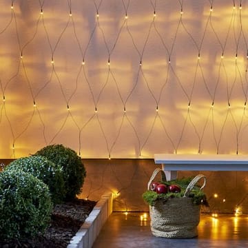 Ljusnät Jul Golden Warm White 3x3 m 200 ljus - Svart - Belysning - Dekorationsbelysning - Dekorationsbelysning utomhus - Ljusslinga utomhus
