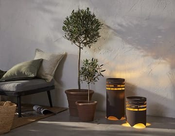 Marron Solcellslykta 25 cm - mörkbrun - Belysning - Dekorationsbelysning - Dekorationsbelysning utomhus - LED belysning utomhus