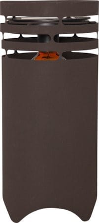 Marron Solcellslykta 40 cm - mörkbrun med bärnstensfärgat lamphölje - Belysning - Dekorationsbelysning - Dekorationsbelysning utomhus - LED belysning utomhus