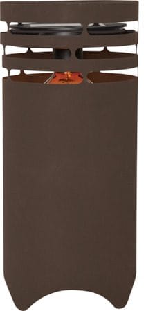 Marron Solcellslykta 40 cm - mörkbrun med bärnstensfärgat lamphölje - Belysning - Dekorationsbelysning - Dekorationsbelysning utomhus - LED belysning utomhus