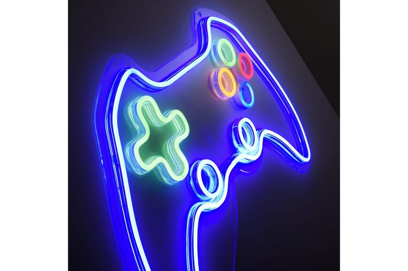 Neon-Gamer Just Light Dekorationslampa - Multicolored - Belysning - Dekorationsbelysning - Dekorationsbelysning utomhus - Ljusnät