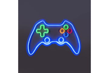 Neon-Gamer Just Light Dekorationslampa - Multicolored - Belysning - Dekorationsbelysning - Dekorationsbelysning utomhus - Ljusnät