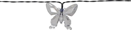 Papillon Solcellsslinga - transparent - Belysning - Dekorationsbelysning - Dekorationsbelysning utomhus - Ljusslinga utomhus