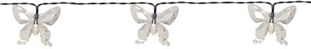Papillon Solcellsslinga - transparent - Belysning - Dekorationsbelysning - Dekorationsbelysning utomhus - Ljusslinga utomhus