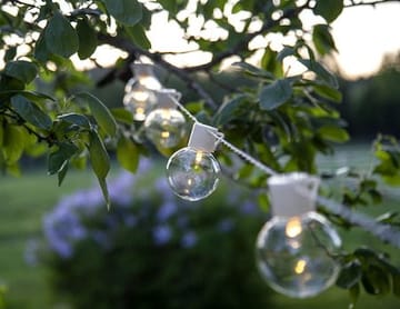 Partaj Ljusslinga - transparent med vit kabel - Belysning - Dekorationsbelysning - Dekorationsbelysning utomhus - Ljusslinga utomhus