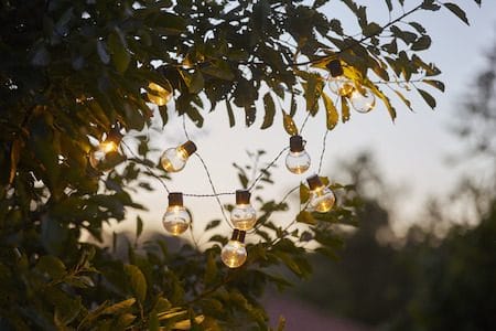 Partaj Solar Solcellsslinga - svart och transparent - Belysning - Dekorationsbelysning - Dekorationsbelysning utomhus - Ljusslinga utomhus