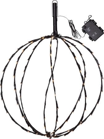 Sphere Utomhusdekoration belysning 40 cm - svart - Belysning - Dekorationsbelysning - Dekorationsbelysning utomhus - Ljusslinga utomhus