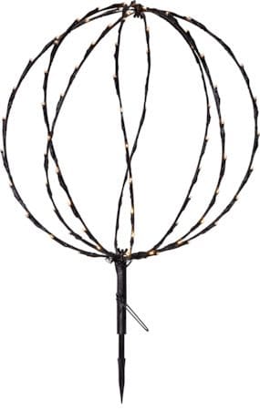 Sphere Utomhusdekoration belysning 40 cm - svart - Belysning - Dekorationsbelysning - Dekorationsbelysning utomhus - Ljusslinga utomhus