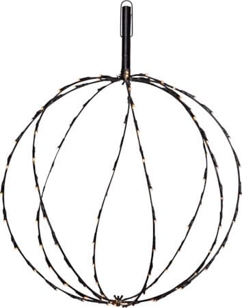 Sphere Utomhusdekoration belysning 50 cm - svart - Belysning - Dekorationsbelysning - Dekorationsbelysning utomhus - Ljusslinga utomhus