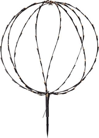 Sphere Utomhusdekoration belysning 50 cm - svart - Belysning - Dekorationsbelysning - Dekorationsbelysning utomhus - Ljusslinga utomhus