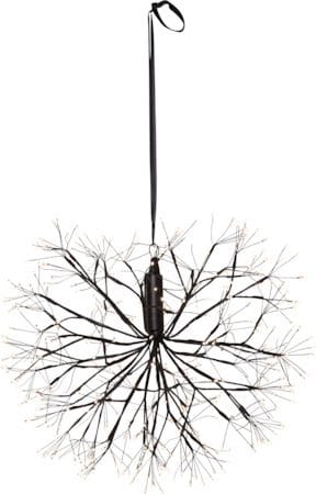 Stardust Hängande dekoration belysning 48 cm - Svart - Belysning - Dekorationsbelysning - Dekorationsbelysning utomhus - Ljusslinga utomhus