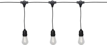 String Light Ljusslinga - transparent och svart - Belysning - Dekorationsbelysning - Dekorationsbelysning utomhus - Ljusslinga utomhus