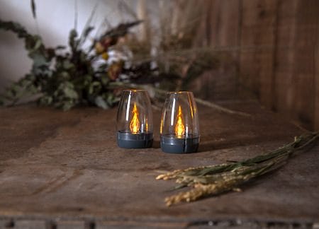 Tropea Solcellsdekoration 6 cm - transparent och grafit - Belysning - Dekorationsbelysning - Dekorationsbelysning utomhus - LED belysning utomhus