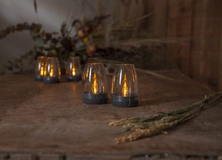 Tropea Solcellsdekoration 6 cm - transparent och grafit - Belysning - Dekorationsbelysning - Dekorationsbelysning utomhus - LED belysning utomhus