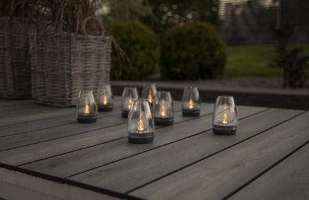 Tropea Solcellsdekoration 6 cm - transparent och grafit - Belysning - Dekorationsbelysning - Dekorationsbelysning utomhus - LED belysning utomhus