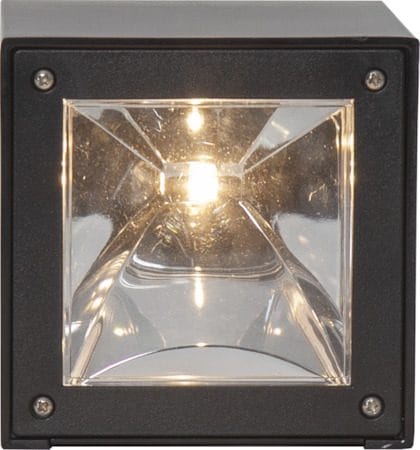 Wally Cube Solcellsvägglykta 10 cm - svart - Belysning - Dekorationsbelysning - Dekorationsbelysning utomhus - LED belysning utomhus