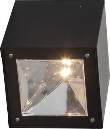 Wally Cube Solcellsvägglykta 10 cm - svart - Belysning - Dekorationsbelysning - Dekorationsbelysning utomhus - LED belysning utomhus