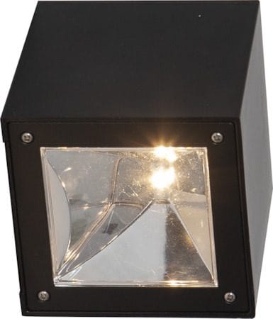 Wally Cube Solcellsvägglykta 10 cm - svart - Belysning - Dekorationsbelysning - Dekorationsbelysning utomhus - LED belysning utomhus