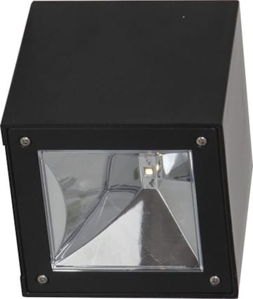 Wally Cube Solcellsvägglykta 10 cm - svart - Belysning - Dekorationsbelysning - Dekorationsbelysning utomhus - LED belysning utomhus