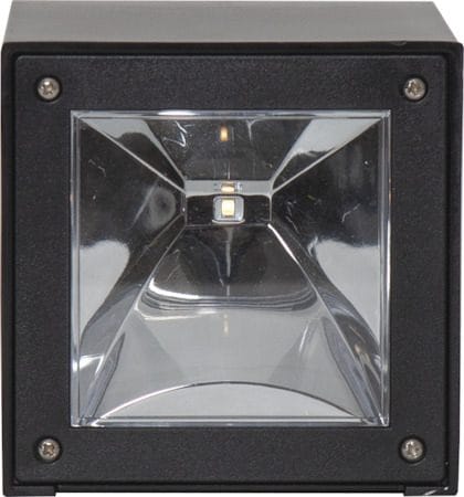 Wally Cube Solcellsvägglykta 10 cm - svart - Belysning - Dekorationsbelysning - Dekorationsbelysning utomhus - LED belysning utomhus