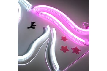 Neon-Enhörning Just Light Dekorationslampa - Multicolored - Belysning - Dekorationsbelysning - Dekorationsbelysning inomhus