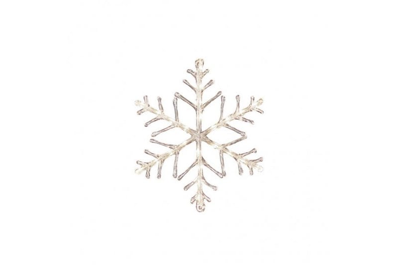 Snöflinga 40cm 24 varmvit LED Transparent - Konstsmide - Dekorationsbelysning - Dekorationsbelysning inomhus