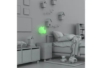 Vägg Nattlampa Mobility On Board Noshörning Multicolor - Multifärgad - Belysning - Dekorationsbelysning - Dekorationsbelysning inomhus