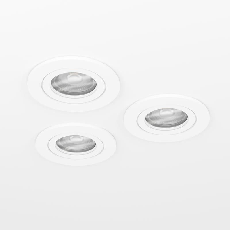 Infälld Lampa Barranco 90 mm 4000K Set om 3 - Vit - Belysning - Spotlights & downlights