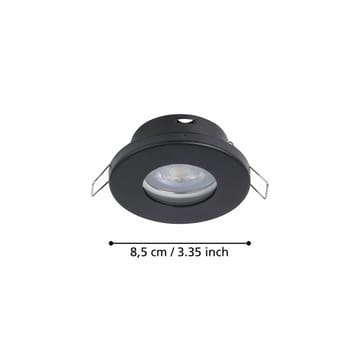 Infälld Lampa Favazzina 85 mm set med 3 - Svart - Belysning - Spotlights & downlights