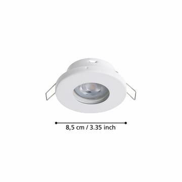 Infälld Lampa Favazzina 85 mm set med 3 - Vit - Belysning - Spotlights & downlights