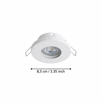 Infälld Lampa Favazzina 85 mm set med 3 - Vit - Belysning - Spotlights & downlights