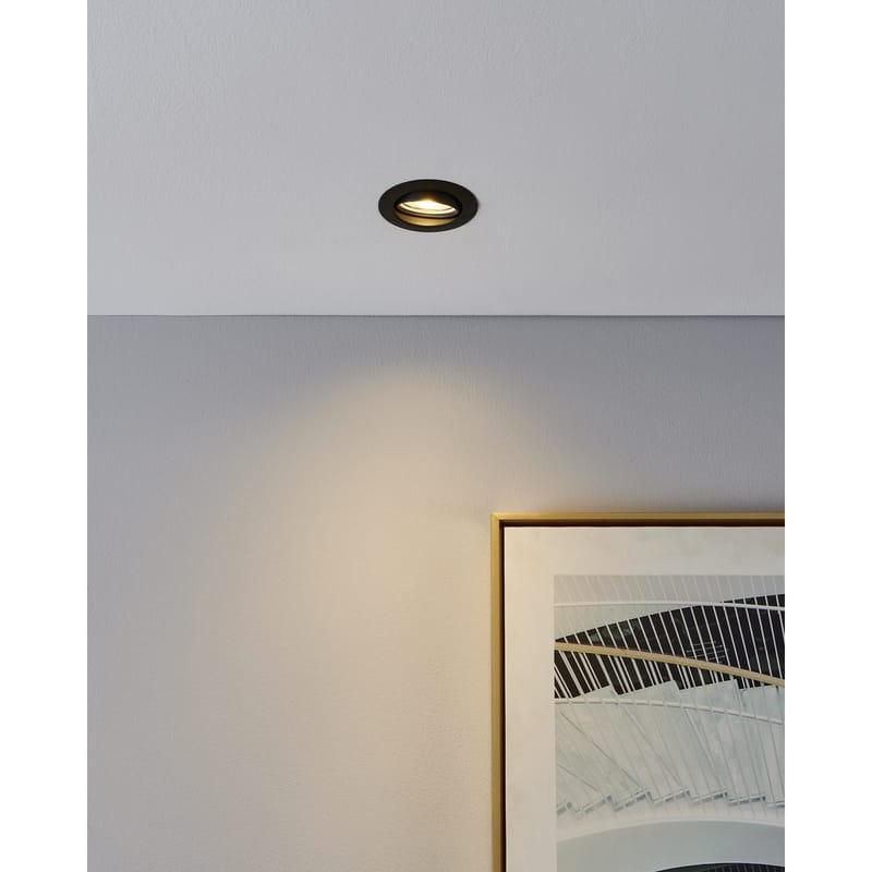 Infälld Lampa Favazzina 88 mm set med 3 - Svart - Belysning - Spotlights & downlights