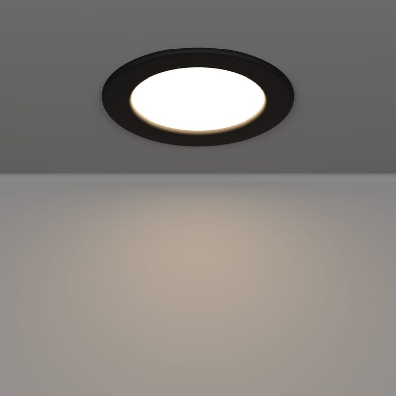 Infälld Lampa Fueva - Svart, 117 mm - Belysning - Spotlights & downlights