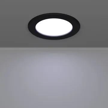 Infälld Lampa Fueva - Svart, 117 mm - Belysning - Spotlights & downlights