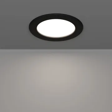 Infälld Lampa Fueva - Svart, 117 mm - Belysning - Spotlights & downlights