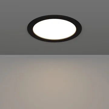 Infälld Lampa Fueva - Svart, 166 mm - Belysning - Spotlights & downlights