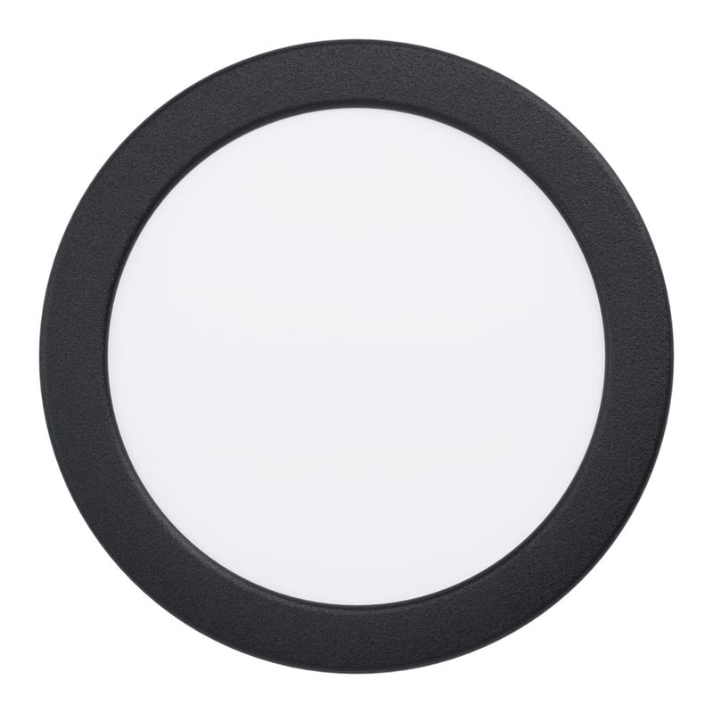 Infälld Lampa Fueva, Svart, 166 mm