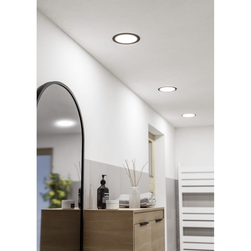 Infälld Lampa Fueva - Svart, 166 mm - Belysning - Spotlights & downlights