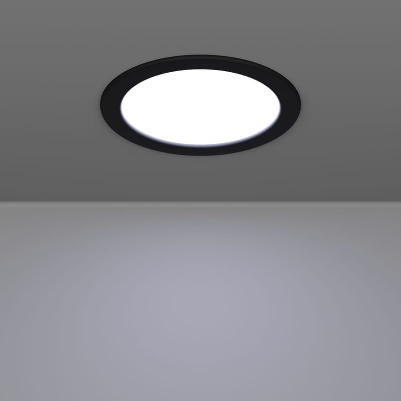 Infälld Lampa Fueva - Svart, 166 mm - Belysning - Spotlights & downlights