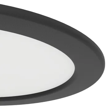 Infälld Lampa Fueva - Svart, 166 mm - Belysning - Spotlights & downlights