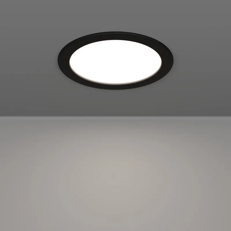 Infälld Lampa Fueva - Svart, 166 mm - Belysning - Spotlights & downlights