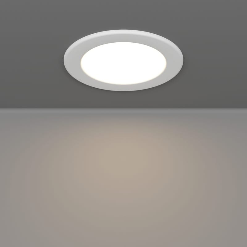 Infälld Lampa Fueva - Vit, 117 mm - Belysning - Spotlights & downlights