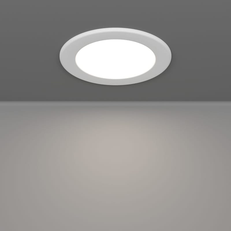 Infälld Lampa Fueva - Vit, 117 mm - Belysning - Spotlights & downlights