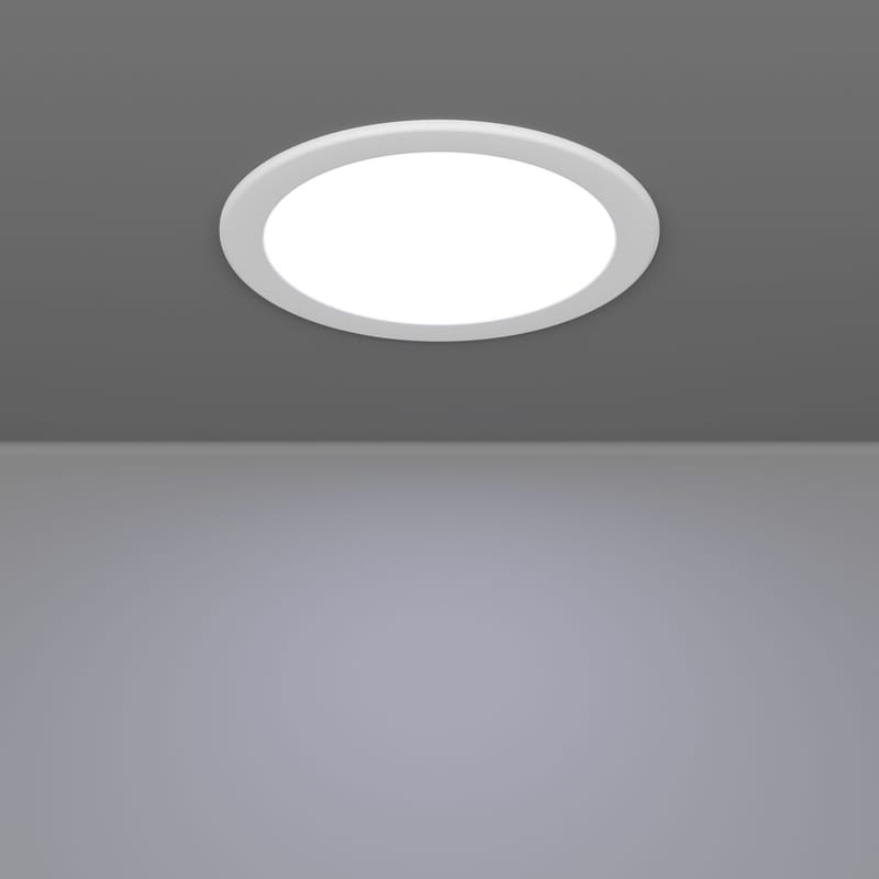 Infälld Lampa Fueva - Vit, 166 mm - Belysning - Spotlights & downlights