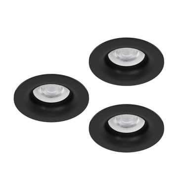 Infälld Lampa Salabate 88 mm Set om 3 - Svart - Belysning - Spotlights & downlights
