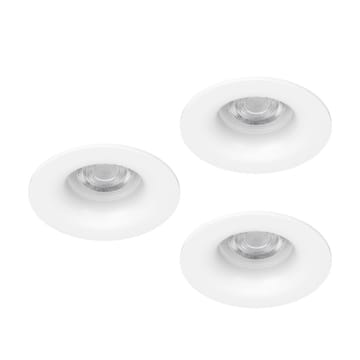 Infälld Lampa Salabate 88 mm Set om 3 - Vit - Belysning - Spotlights & downlights