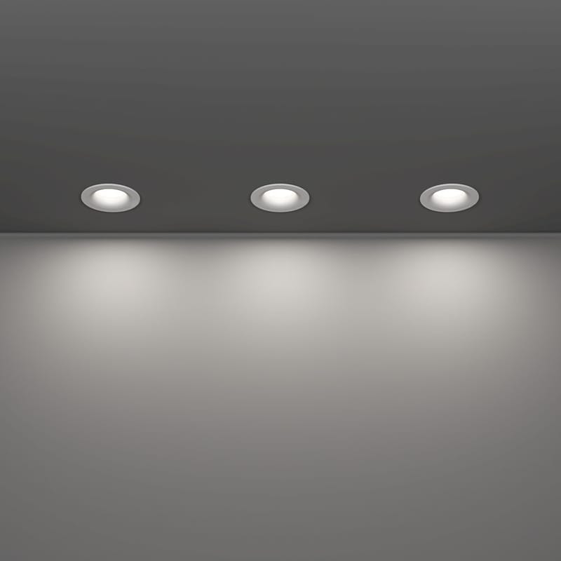 Infälld Lampa Salabate 88 mm Set om 3 - Vit - Belysning - Spotlights & downlights