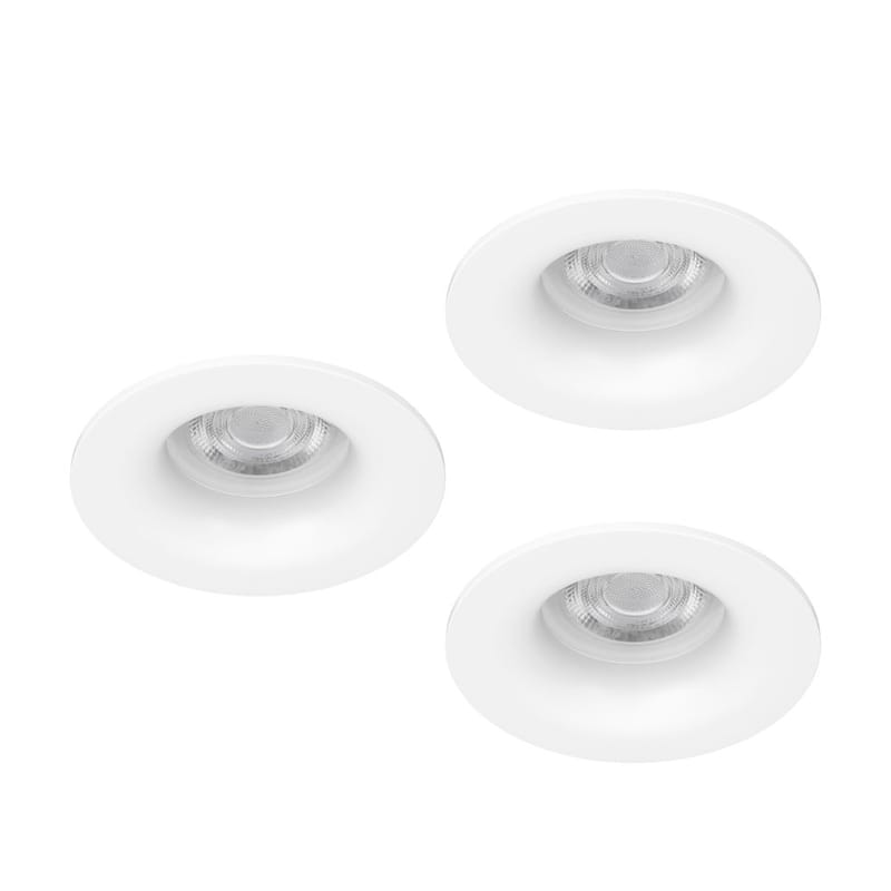 Infälld Lampa Salabate 88 mm Set om 3 - Vit - Belysning - Spotlights & downlights